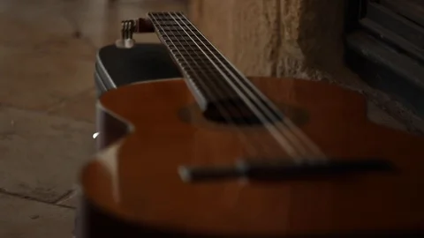 Guitar Stock Footage 126537194