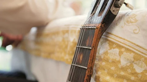 Guitar Stock Footage 128042449