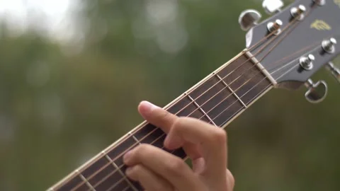 Guitar Stock Footage 142189421