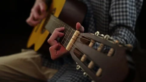 Guitar Stock Footage 290209458
