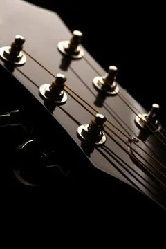 Guitar head Stock Photos