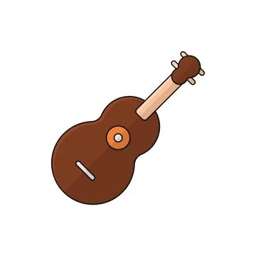 Guitar icon vector illustration Stock Illustration