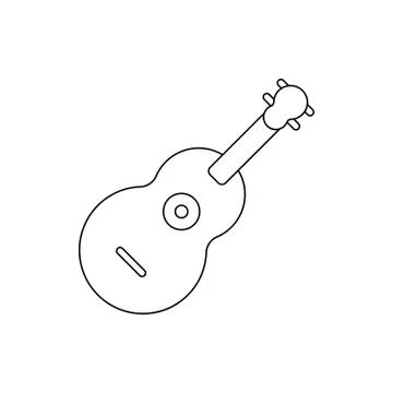 Guitar icon vector illustration Stock Illustration