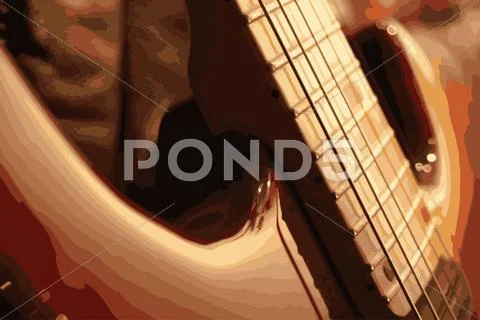 Guitar Stock Illustration