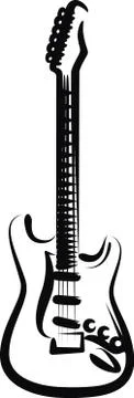 Guitar Stock Illustration
