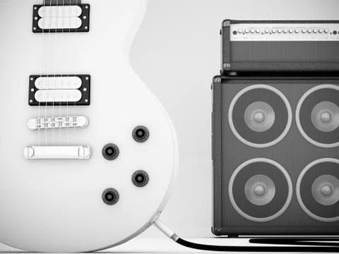 Guitar Stock Illustration