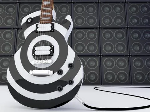 Guitar Stock Illustration