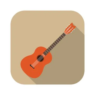 Guitar Illustrazione stock