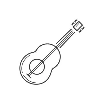 Guitar Illustrazione stock