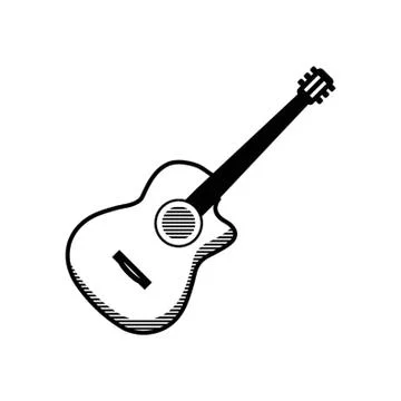 Guitar Illustrazione stock