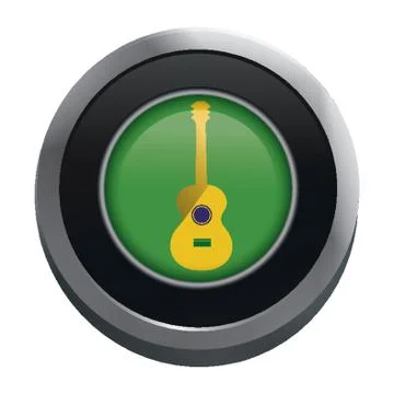 Guitar Illustrazione stock