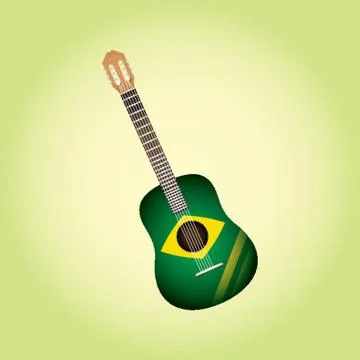 Guitar Illustrazione stock