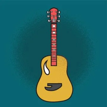 Guitar Stock Illustration