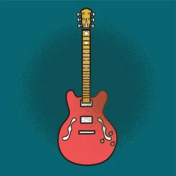 Guitar Stockillustratie