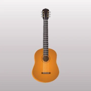 Guitar Illustrazione stock