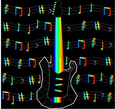 Guitar Stock Illustration