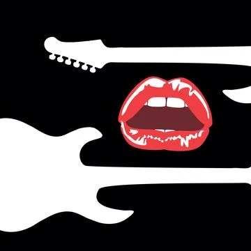 Guitar Illustrazione stock