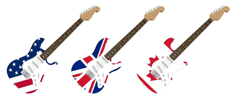 Guitar Stock Illustration