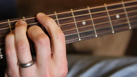 Guitar Neck Stock Footage 1100042