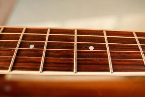Guitar neck Stock Photos