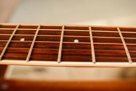 Guitar neck Stock Photos