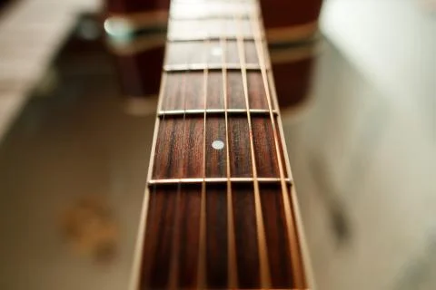 Guitar neck Stock Photos
