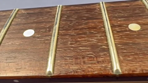 Guitar neck without strings Stock-Footage 317894297