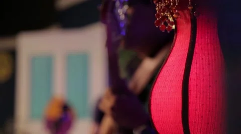 Guitar - Out Of Focus Stock Footage 64216637