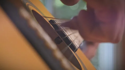 Guitar Performance Stock Footage 295156937