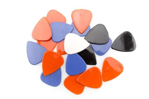Guitar picks Stock Photos
