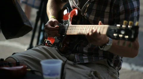 Guitar player Vídeos de archivo 457487