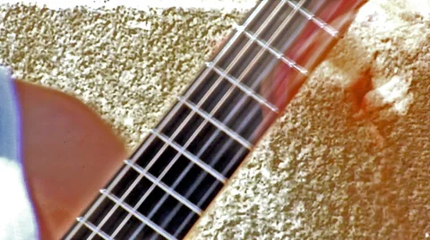 Guitar Player Stock Footage 27971850