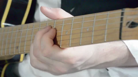 Guitar player Stock Footage 36579768