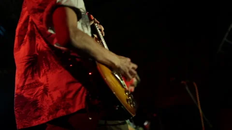 Guitar Player Stock Footage 45608059