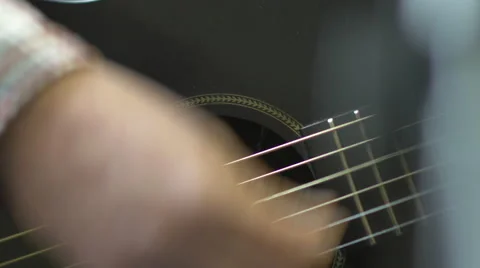 Guitar Player Stock-Footage 66555513