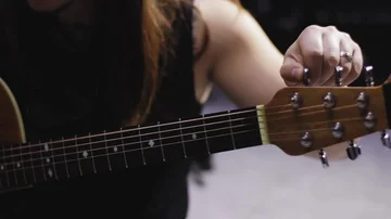 Guitar player Vídeo Stock 85525550