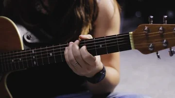 Guitar player Stock Footage 85525574