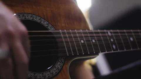 Guitar player Stock Footage 85525640