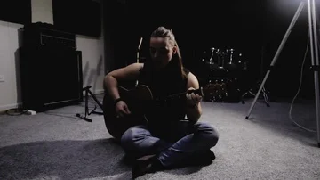 Guitar player 動画素材 85525986