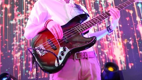 Guitar player Stock Footage 88180302