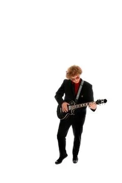Guitar player Foto stock