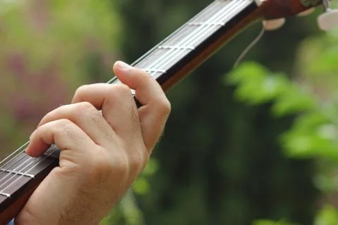 Guitar player Stock Photos