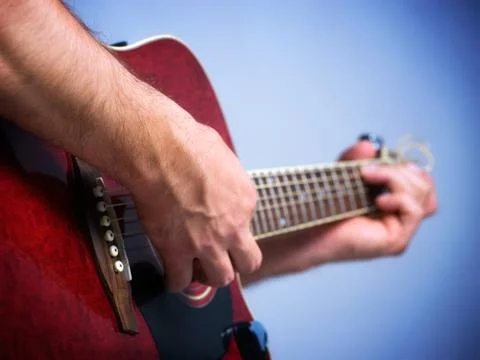 Guitar player Stock Photos