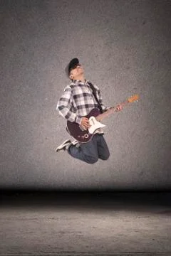 Guitar player Stock Photos