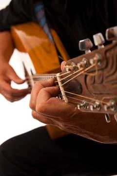 Guitar player Stock Photos