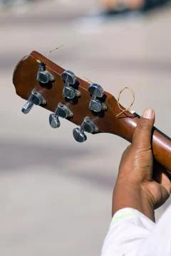 Guitar player Stock Photos