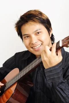 Guitar player Stock Photos