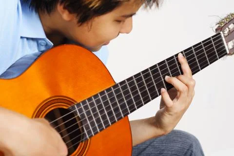 Guitar player Stock Photos