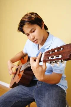 Guitar player Stock Photos
