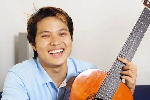 Guitar player Stock Photos